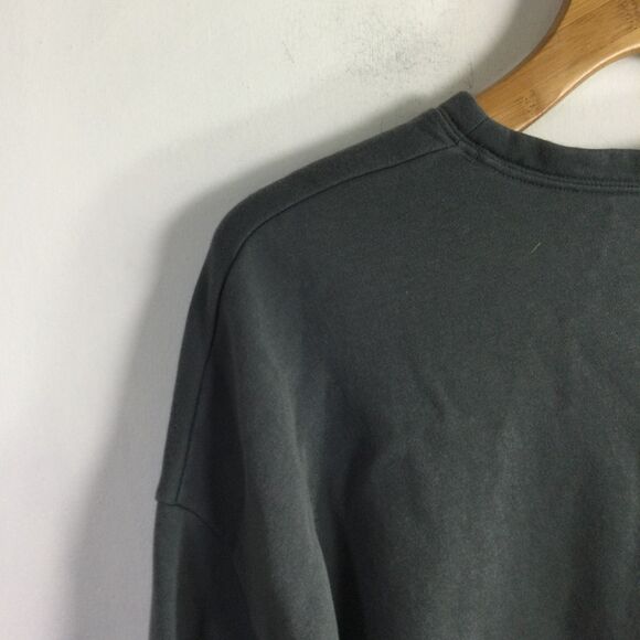 Under Armour Women Project Rock Pullover Loose Tie Bottom Sweatshirt Gray Size L - Picture 12 of 15